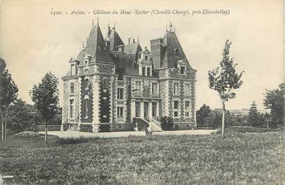 . CPA  FRANCE  49 "Anjou, Château du Haut Rocher"