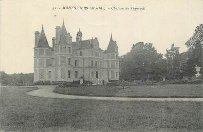 . CPA  FRANCE  49 "Montilliers, Château de Thyrepoil "