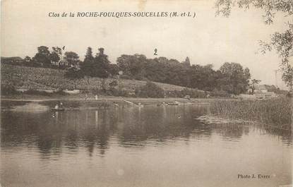 . CPA  FRANCE  49 "La Roche Foulques - Soucelles, Le clos"