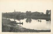 49 Maine Et Loire . CPA  FRANCE  49 "Juvardeil sur Sarthe, Paysage sur la Sarthe"