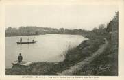 49 Maine Et Loire . CPA  FRANCE  49 "Juvardeil, Vue sur la Sarthe, vers la Cadière et le Port Joret"