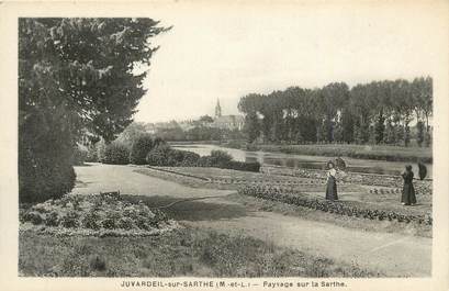 . CPA  FRANCE  49 "Juvardeil  sur Sarthe, Paysage sur la Sarthe"