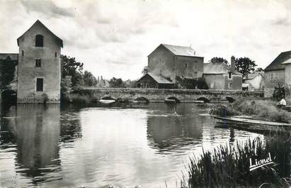 . CPSM  FRANCE  49 "Les Rairies, Moulin de Chalou sur le Loir"