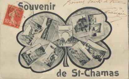 .CPA FRANCE 13 "St Chamas, Vues"