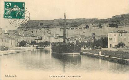.CPA FRANCE 13 "St Chamas, Vue du port"