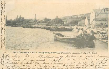 .CPA FRANCE 13 "St Chamas, Un coin du port"