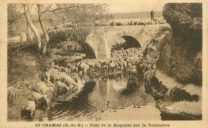 .CPA FRANCE 13 "St Chamas, Pont de la Roquette sur la Touloubre"