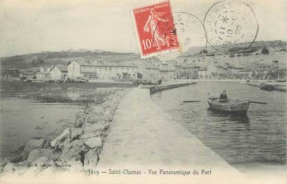 .CPA FRANCE 13 "St Chamas, Vue panoramique du port"