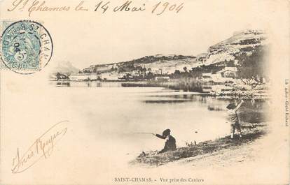 .CPA FRANCE 13 "St  Chamas, Vue prise des Caniers"