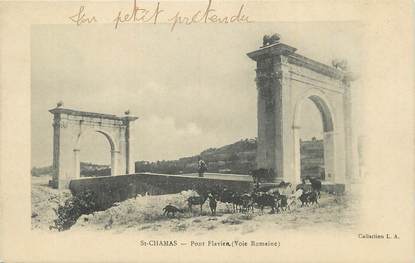 .CPA FRANCE 13 "St  Chamas, Pont Flavien"