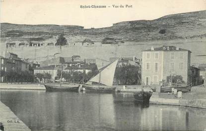 .CPA FRANCE 13 "St  Chamas, Vue du port"