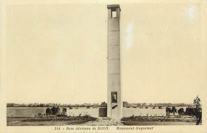 .CPA  FRANCE 21 "Dijon, Base aérienne, monument Guynemer"