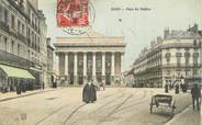 21 Cote D'or .CPA  FRANCE 21 "Dijon, Place du Théâtre"