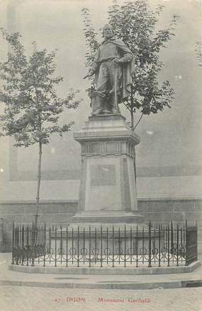 .CPA  FRANCE 21 "Dijon, Monument Garibaldi"