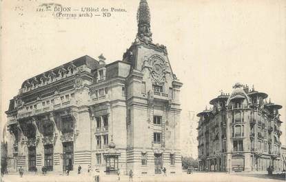 .CPA  FRANCE 21 "Dijon,  Hôtel des Postes"