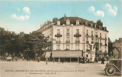 .CPA  FRANCE 21 "  Dijon, Hôtel Morot et de Genève"