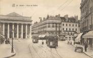 21 Cote D'or .CPA  FRANCE 21 "  Dijon, Place du Théâtre  "/ TRAM