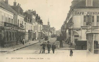 . CPA  FRANCE  45 "Montargis, Le faubourg de Lyon"