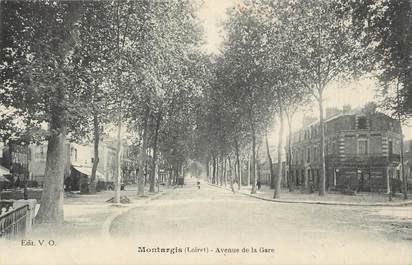 . CPA  FRANCE  45 "Montargis, Avenue de la Gare"