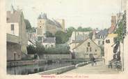 45 Loiret . CPA  FRANCE  45 "  Montargis,  Le château, vu du canal  "