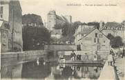 45 Loiret . CPA  FRANCE  45 "  Montargis,  Vue sur le canal, le château"