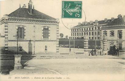 . CPA  FRANCE  45 "  Montargis,  Entrée de la caserne Gudin"