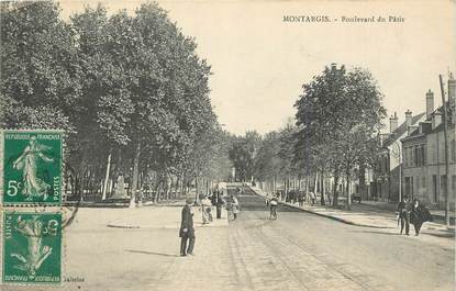 . CPA  FRANCE  45 "  Montargis,  Boulevard du Pâtis"