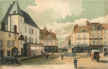 . CPA  FRANCE  45 "  Montargis,  Place  Mirabeau"