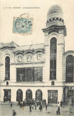 . CPA  FRANCE  76 " Rouen, L'Alhambra Théâtre"/ ART NOUVEAU