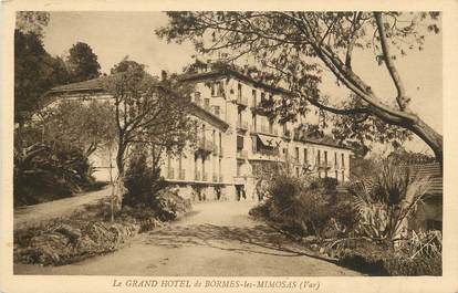 CPA FRANCE 83 "Bormes les Mimosas, Le Grand Hotel "