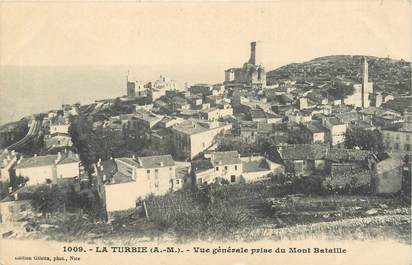 .CPA  FRANCE 06 "La Turbie, Vue générale prise du Mont Bataille"