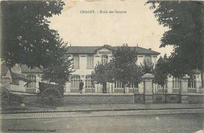 .CPA  FRANCE 71 "Chagny,  Ecole des garçons"