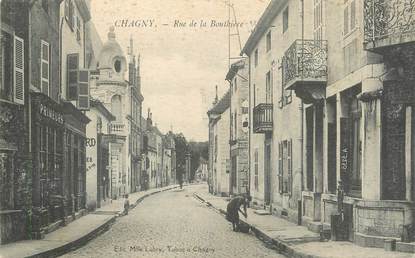 .CPA  FRANCE 71 "Chagny, Rue de la Bouthière"