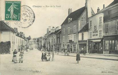 .CPA  FRANCE 71 "Chagny,  Rue de la Ferté"