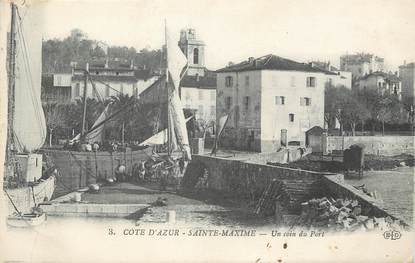 CPA FRANCE 83 "Sainte Maxime, un coin du port"