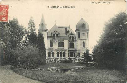 .CPA  FRANCE 71 " Chagny,  Château Diot"