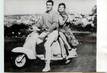 PHOTO ORIGINALE / THEME "1960, Gina Lollobrigida en scooter"
