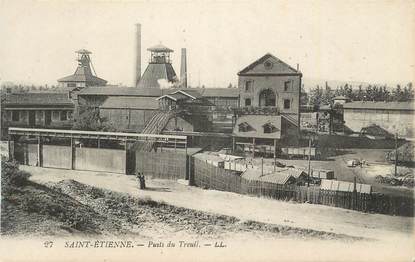 .CPA  FRANCE 42 "St  Etienne, Puits du Treuil"/ MINE