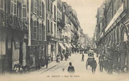 .CPA  FRANCE 29 "Brest, Rue de Stam"