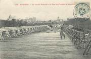 84 Vaucluse .CPA  FRANCE 84 " Avignon, La nouvelle passerelle et le pont de chevalets en démolition"