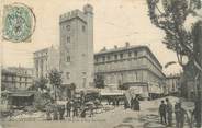 84 Vaucluse .CPA  FRANCE 84 " Avignon, Place Tour St Jean et rue Ste Garde"