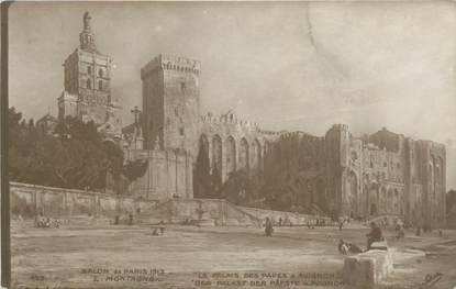 .CPA  FRANCE 84 " Avignon,   Le Palais des Papes"