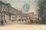 84 Vaucluse .CPA  FRANCE 84 " Avignon,  La place de l'horloge"