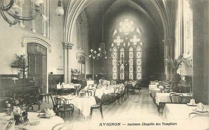 .CPA  FRANCE 84 "  Avignon, Ancienne Chapelle des Templiers"
