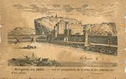 84 Vaucluse .CPA  FRANCE 84 "  Avignon en 1550,   Vue et perspective de la ville et du château au XVIème siècle"