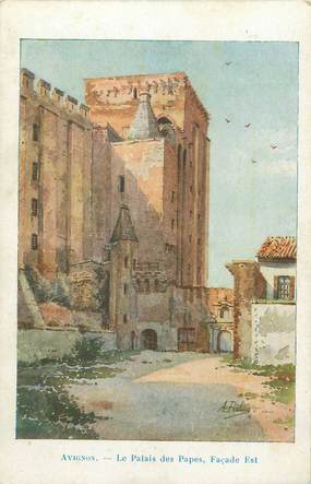 .CPA  FRANCE 84 "  Avignon,  Le Palais des Papes"