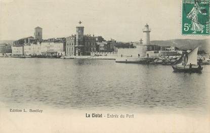 .CPA FRANCE 13 "La Ciotat, Entrée du port"