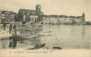 13 Bouch Du Rhone .CPA FRANCE 13 "La Ciotat,  Quai Ganteaume et l'église"