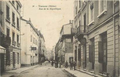 .CPA   FRANCE 69 " Tarare, Rue de la République  "