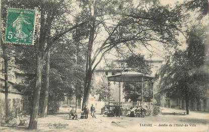 .CPA   FRANCE 69 " Tarare, Jardin de l'Hôtel de Ville"